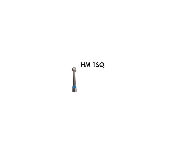 H+M Hartmetallbohrer Fig. 1SQ rund, blauer Ring