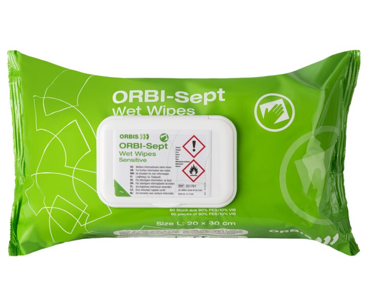 ORBI-Sept Wet Wipes Sensitive Flowpack