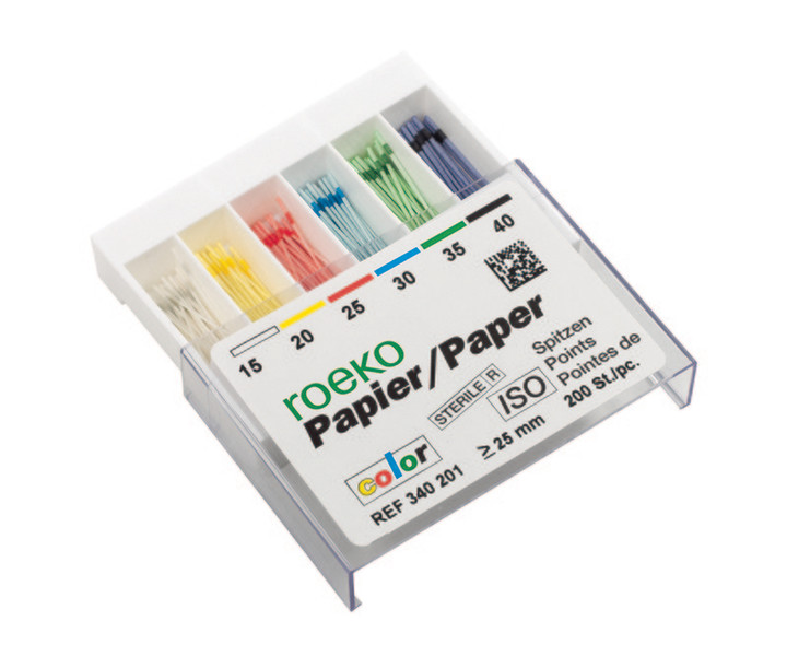 Roeko Papierspitzen ISO color < 25 mm